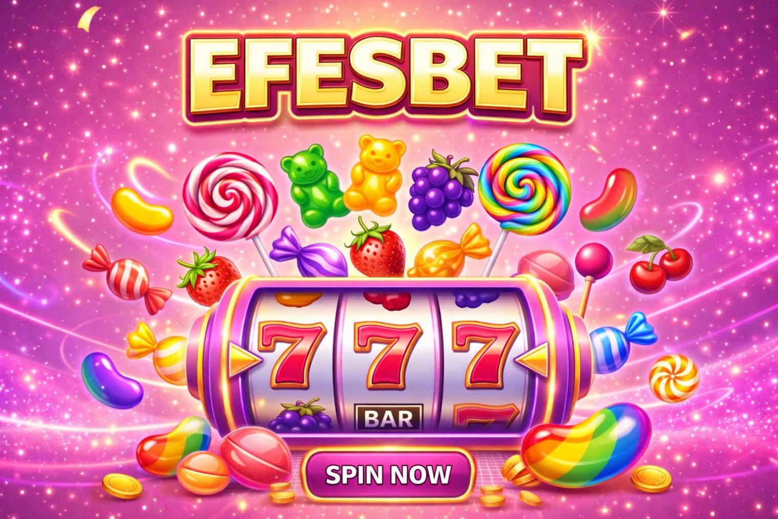 efesbet, Tatlı Bonanza oyununda renkli şeker sembolleri ve çarpan özellikleri